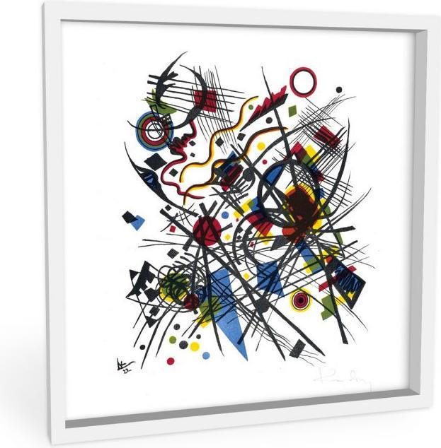 Immagine prodotto Trenddeko Kandinsky - Litografia per il portafoglio Bauhaus (50 x 50 cm)