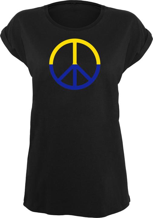 Produktbild Merchcode Ladies Peace - 2 Color Peace Basic T-Shirt - 173309 (M)