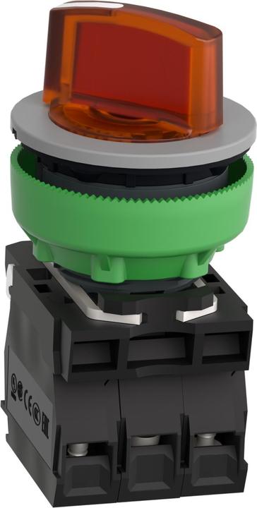 Produktbild Schneider Electric Schneider Leuchtwahl- XB5FK125B5C0schalter komplett 2-Positionen 30mm