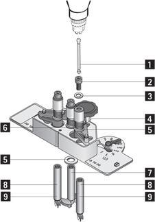 Produktbild Hettich Sechskantmitnehmer DrillJig