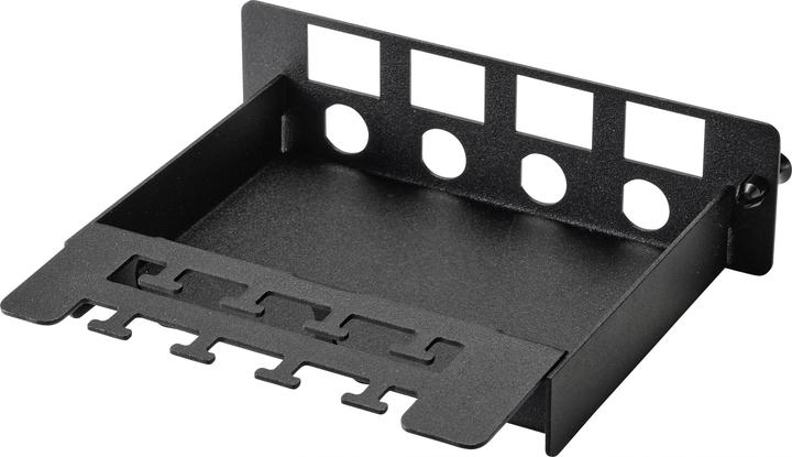 Actual product image Renkforce 4-port BNC coaxial and 4-port RJ45 cassette module