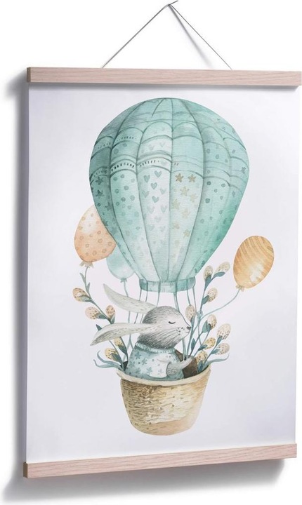 Immagine prodotto Trenddeko Kvilis - Coniglietto in un palloncino (100 x 120 cm)