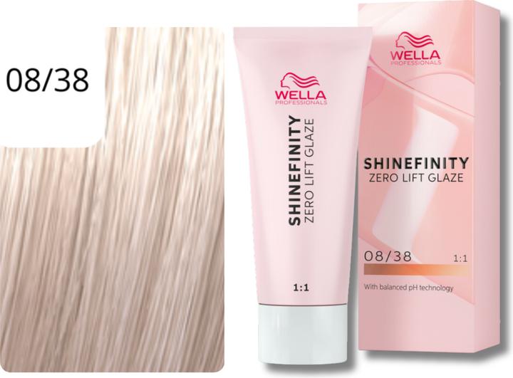 Produktbild Wella Shinefinity (08, 38 - Honey Latte)