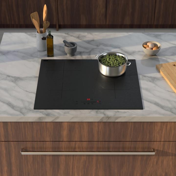 Actual product image Inventum IKI6008MAT - Inbouw inductie kookplaat - Matzwart (59 cm, Induction hob)