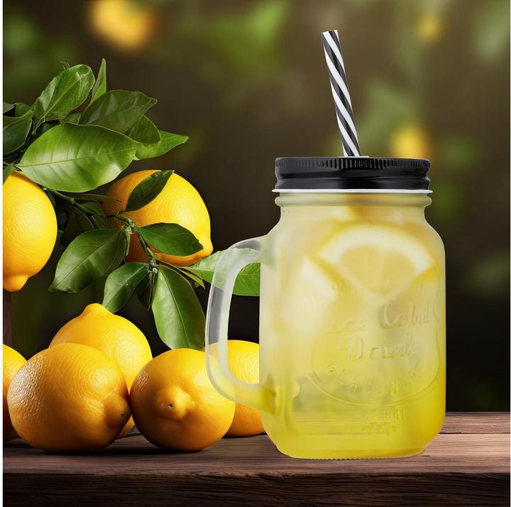 Actual product image Relaxdays 12x Drinking Jars (0.40 l, 12x)