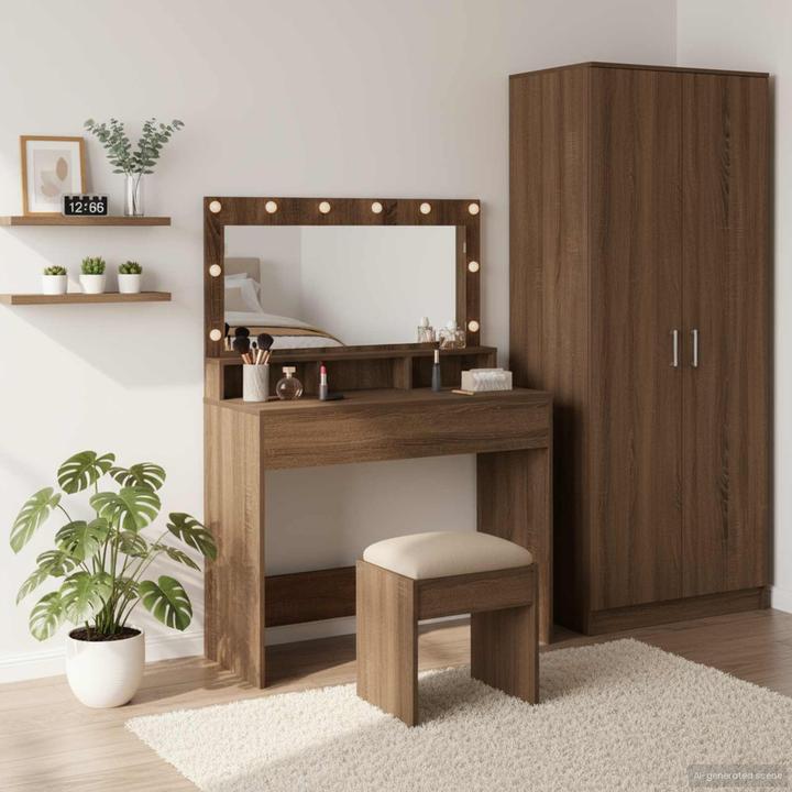 Produktbild vidaXL Schminktisch (41 x 41 x 135 cm)