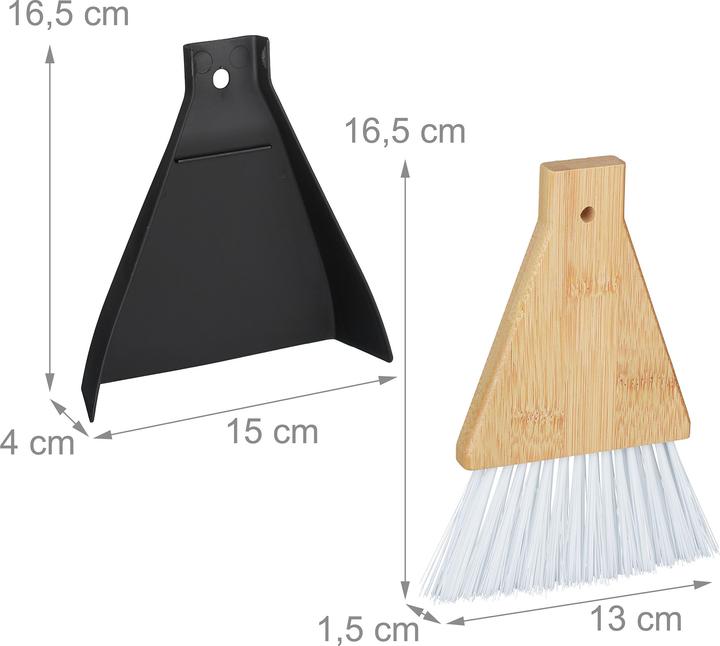 Actual product image Relaxdays 2x table sweeping set (1 pcs.)