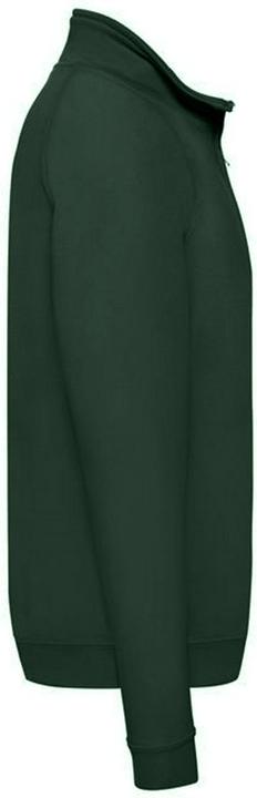 Actual product image Fruit of the Loom Sweatshirt with zip up to the chest (S)