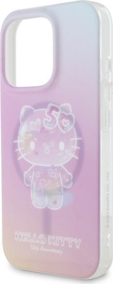 Actual product image Hello Kitty HKHMP16LH50AP iPhone 16 Pro 6.3" różowy/pink hardcase IML 50TH Anniversary Magsafe (Apple iPhone 16 Pro)