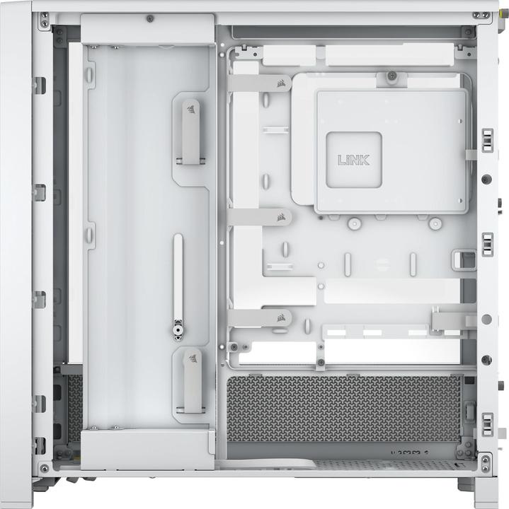 Image du produit Corsair 4000D FRAME WHITE MID CASE (Mini-ITX, ATX, E-ATX, mATX)