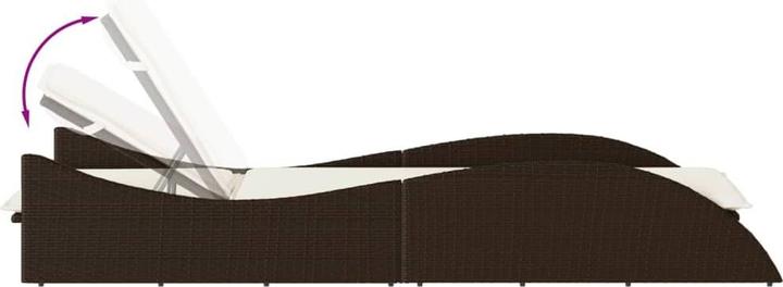 Produktbild vidaXL Sonnenliege (199 cm)