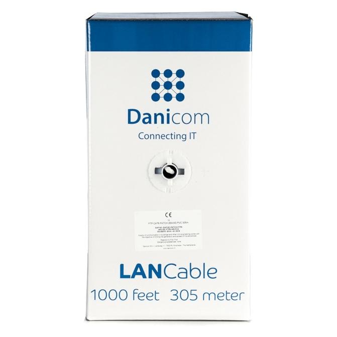 Dsit Danicom CAT5E Ftp 305m Starrleiter (Ftp, CAT5e, 305 m), Netzwerkkabel
