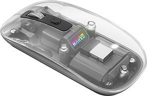 Actual product image Marvo PRISM B10 schwarz / Kabellose Maus / optisch / 1600 DPI / 4 Tasten / USB 2,4 GHz / Bluetooth (Wireless)