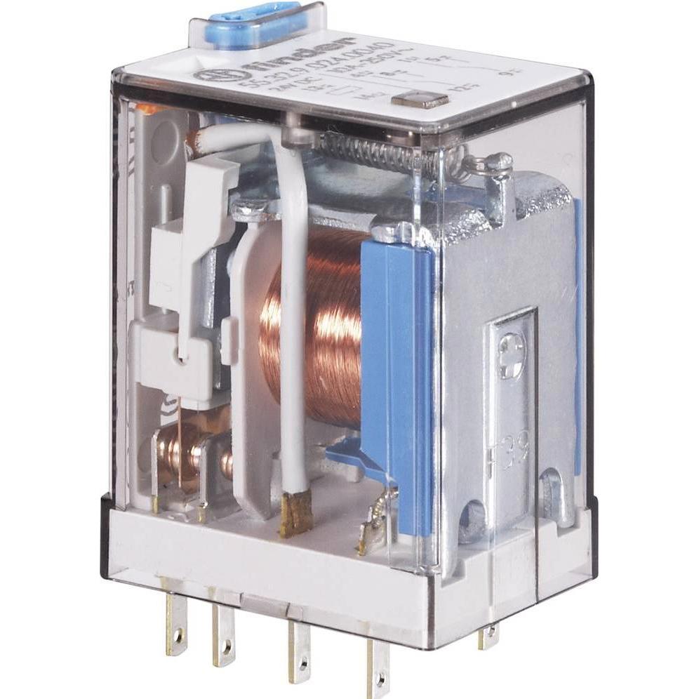Finder 55.34.9.006.0040 Steckrelais 6 V/DC 7 A 4 Wechsler 1 St., Relais