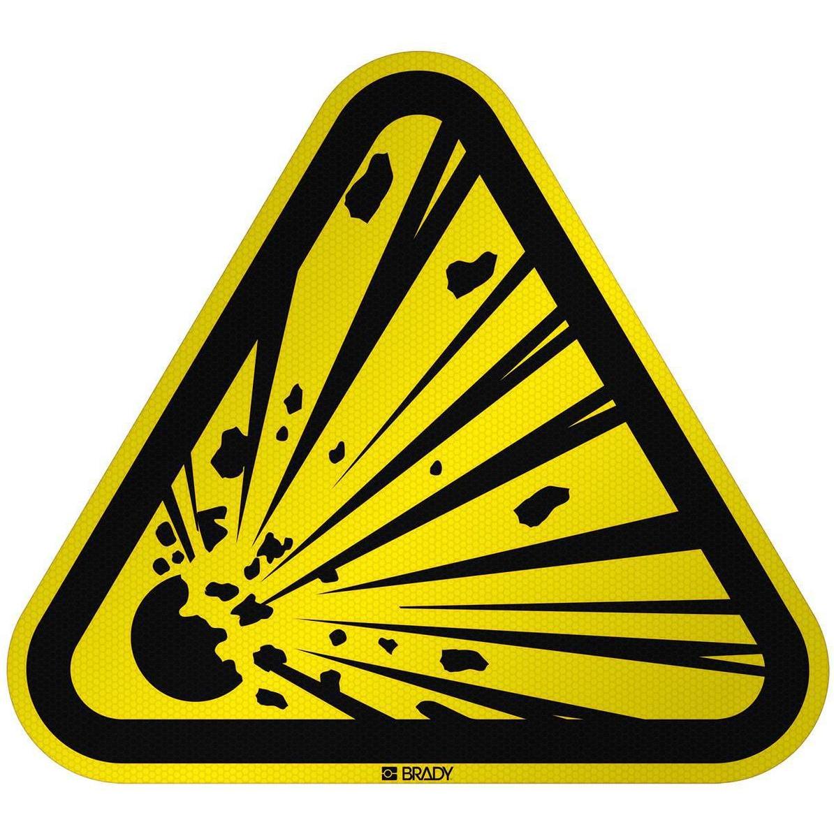 Thumbnail - Brady, Etiketten, ISO Safety Sign Warning