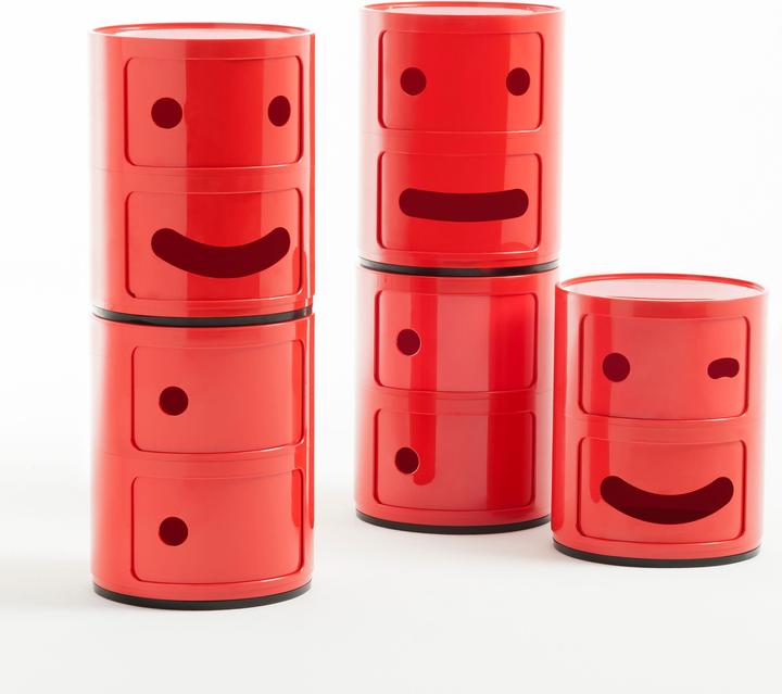 Image du produit Kartell Componibili Smile Meuble-conteneur clin d'oeil (Ø 32 x 40 cm)