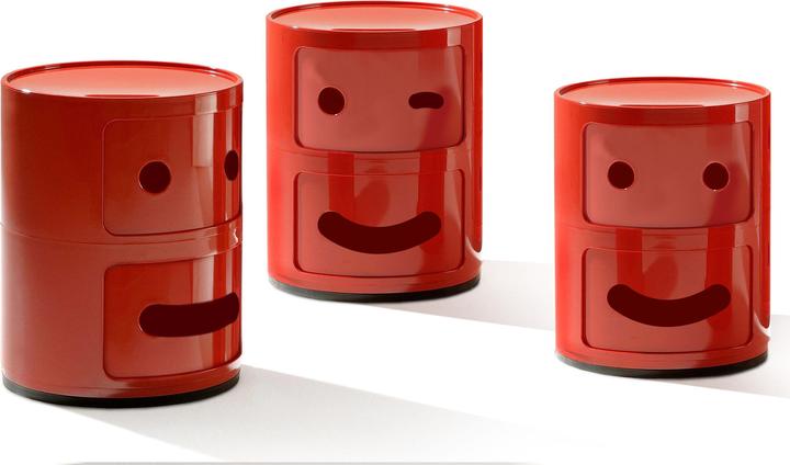 Image du produit Kartell Componibili Smile Meuble-conteneur clin d'oeil (Ø 32 x 40 cm)