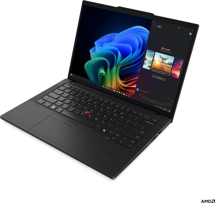 Produktbild Lenovo ThinkPad T14 Gen 6 (14", AMD Ryzen AI 7 PRO 350, 64 GB, 1000 GB, DE)