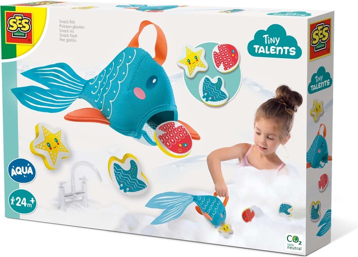 Actual product image Ses Tiny Talents snack fish