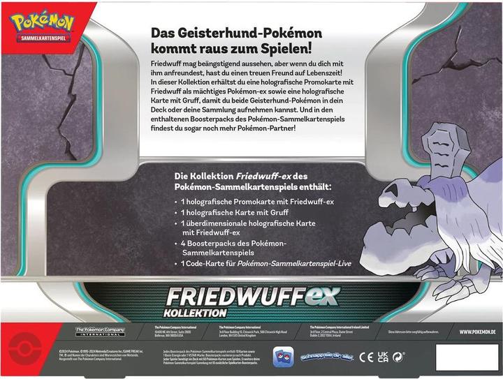 Actual product image Pokémon Pokemon TCG: Friedwuff-ex Kollektion (German, Box Set & Collection)