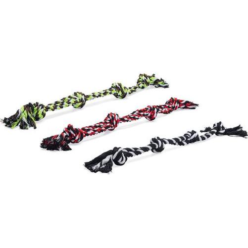 Beeztees Baumwollseil Bino XXL 4 Knoten, Hundespielzeug