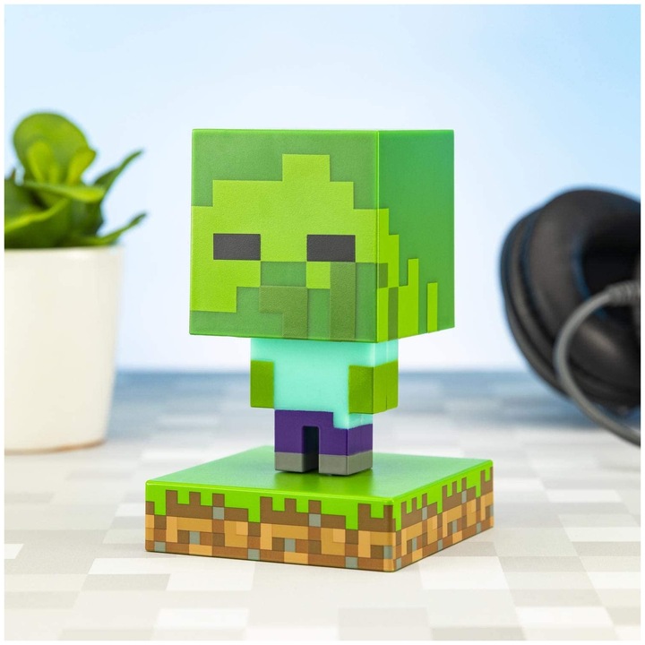 Productafbeelding Paladone Products Lampada Minecraft : Zombie Pictogram Licht (PLD)