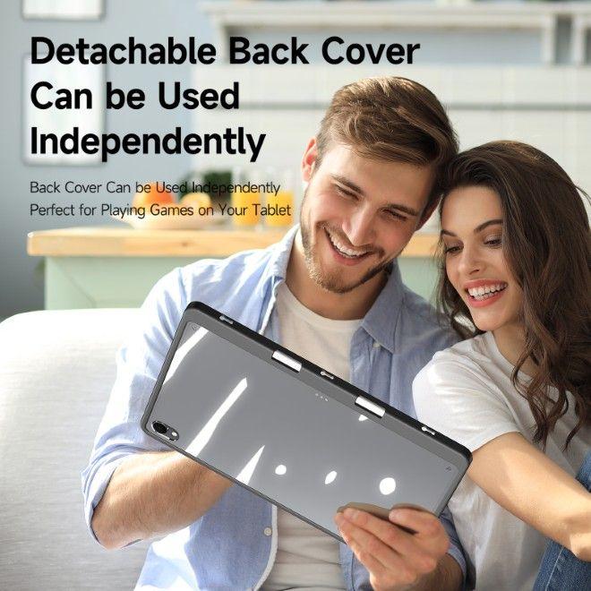 Actual product image Dux Ducis Samsung Galaxy Tab S11 Cover with Origami Stand - Grey (Samsung Galaxy Tab S11)