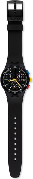 Produktbild Swatch Black-One (Analoguhr, Chronograph, 42 mm)