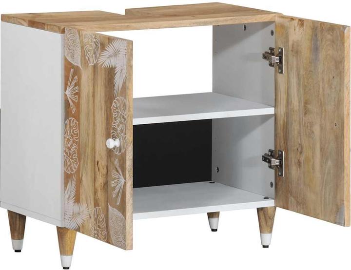 Produktbild vidaXL Waschbeckenschrank (62 x 33 x 58 cm)