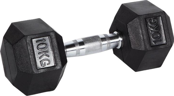 Produktbild Fitcom Hex Dumbbell 10 kg (1 x 10 kg)