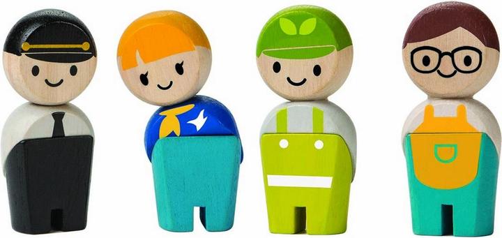 Produktbild Plantoys Minifiguren Servicemannschaft