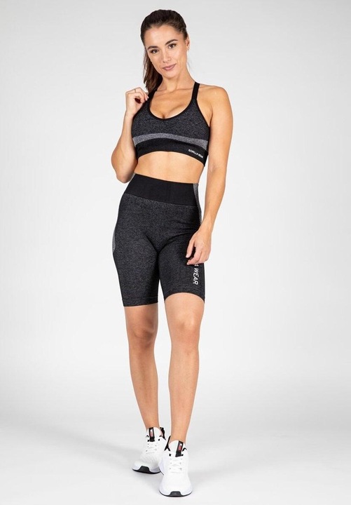 Image du produit Gorilla Wear Selah Seamless Sports Bra - noir (S/M)