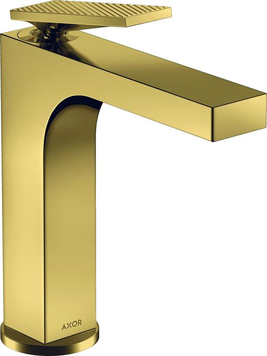 Actual product image Axor Citterio single lever basin mixer, pop-up waste, diamond cut, projection 143mm, Comfo