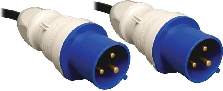 Actual product image Eaton Tripp Lite Series PDU Switched 7.4kW 230V 16 C13 2 C19 2 IEC309 32A Blue Cords 2U - Power Distribution