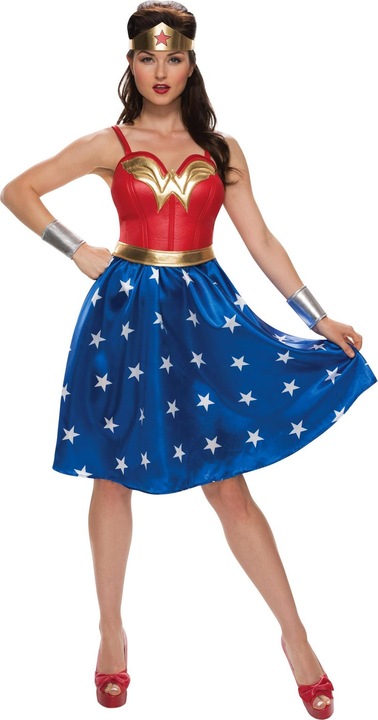 Actual product image Rubies Classic Wonder Woman Kleid (XL)