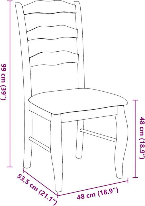Image du produit vidaXL Esszimmerstuhl