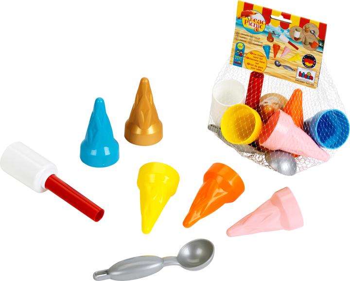 Theo Klein 2371 Beach Picnic - Ice Cream Sand Set, 7 pcs.