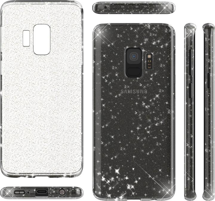 Image du produit Nalia Étui pour téléphone portable à paillettes (Samsung Galaxy S9+)