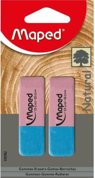 Image du produit Magni Gomme DUO-GOM bleu/rouge 2pcs