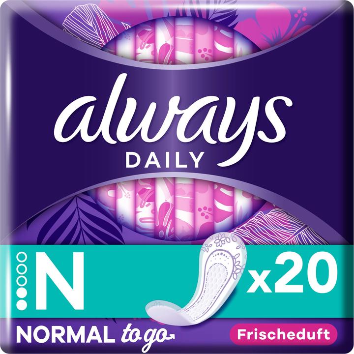 Produktbild Always Normal To Go (20 x, Slipeinlagen)