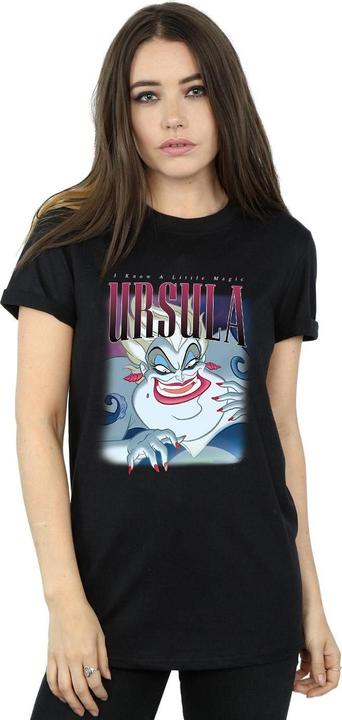 Immagine prodotto The Little Mermaid Maglietta Ursula Montage in cotone Boyfriend donna/donna (XXL)