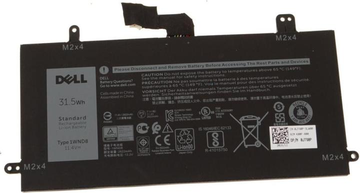 Dell BTRY PRI 31.5WHR 3C LITH SMP (3 Zellen, 2622 mAh)