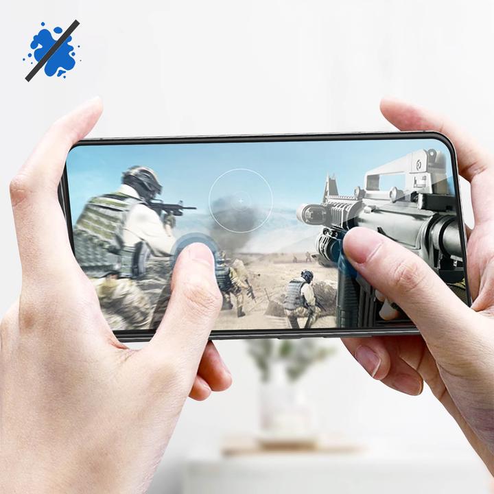 Actual product image 9H hardness glass display protection film (1 Piece, Motorola Edge 40)