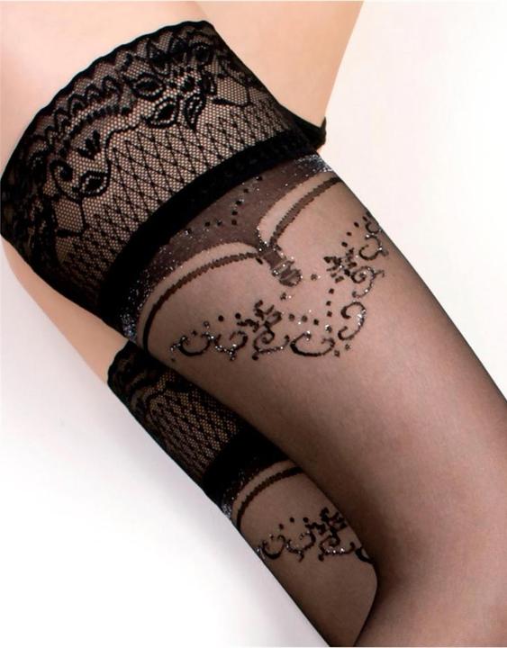 Actual product image Ballerina's Secret Fantasy Hold Ups Stockings (S/M) (S, M)