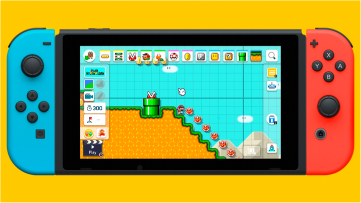 Actual product image Nintendo Switch Super Mario Maker 2 (Switch, DE)