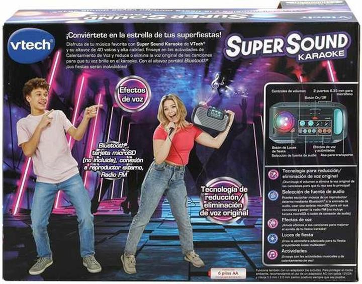 Actual product image VTech Lautsprecher mit Karaoke Mikrofon Super Sound