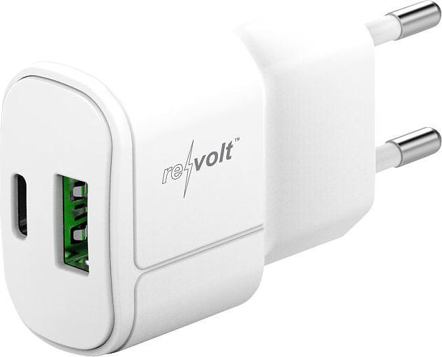 Actual product image Revolt Ultra compact USB power supply (30 W, 2 ports)