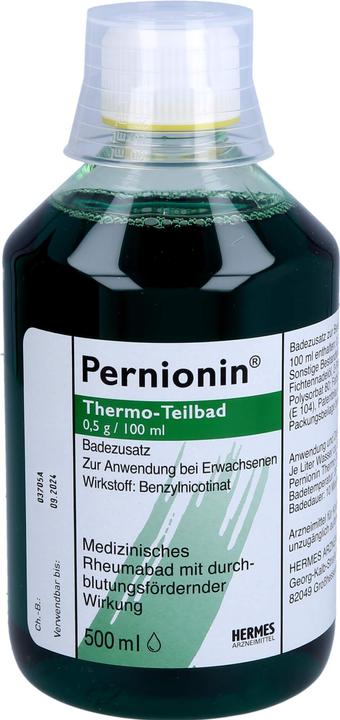 Actual product image Hermès Pernionin thermo partial bath 0.5 g/100 ml, 500 ml solution (500 ml)