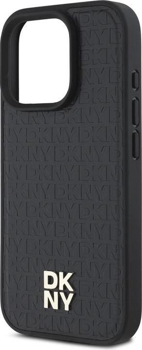 Produktbild DKNY DKHMP16XPSHRPSK iPhone 16 Pro Max 6.9" hardcase czarny/black Repeat Pattern Stack Logo MagSa (Apple iPhone 16 Pro Max)
