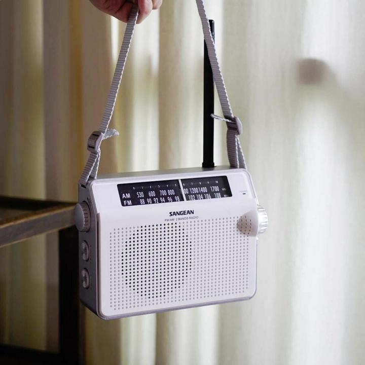 Actual product image Sangean Portable design radio FM/MW (AM, FM, MW)